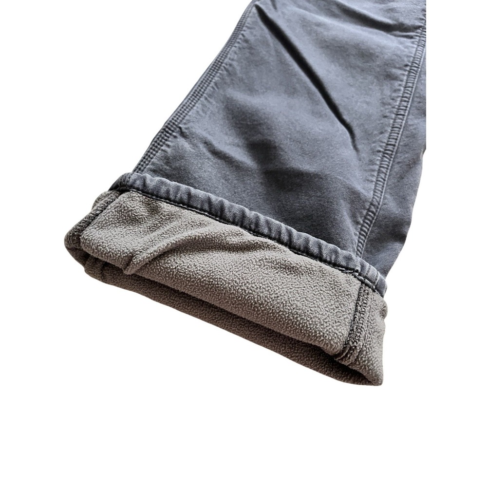 Carhartt Women's Workwear Pants Fleece Lined Insulated Gray Size 6 Short - Picture 2 of 10